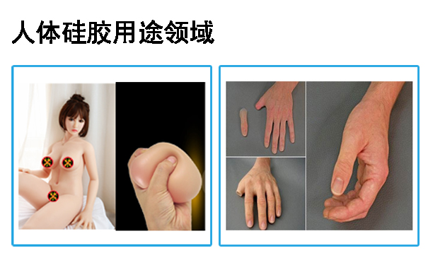 人體硅膠用途應用于哪些領域？